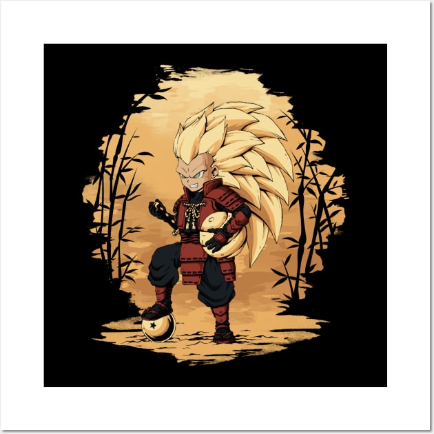 Samurai Gotenks Wall Art by waldychavez